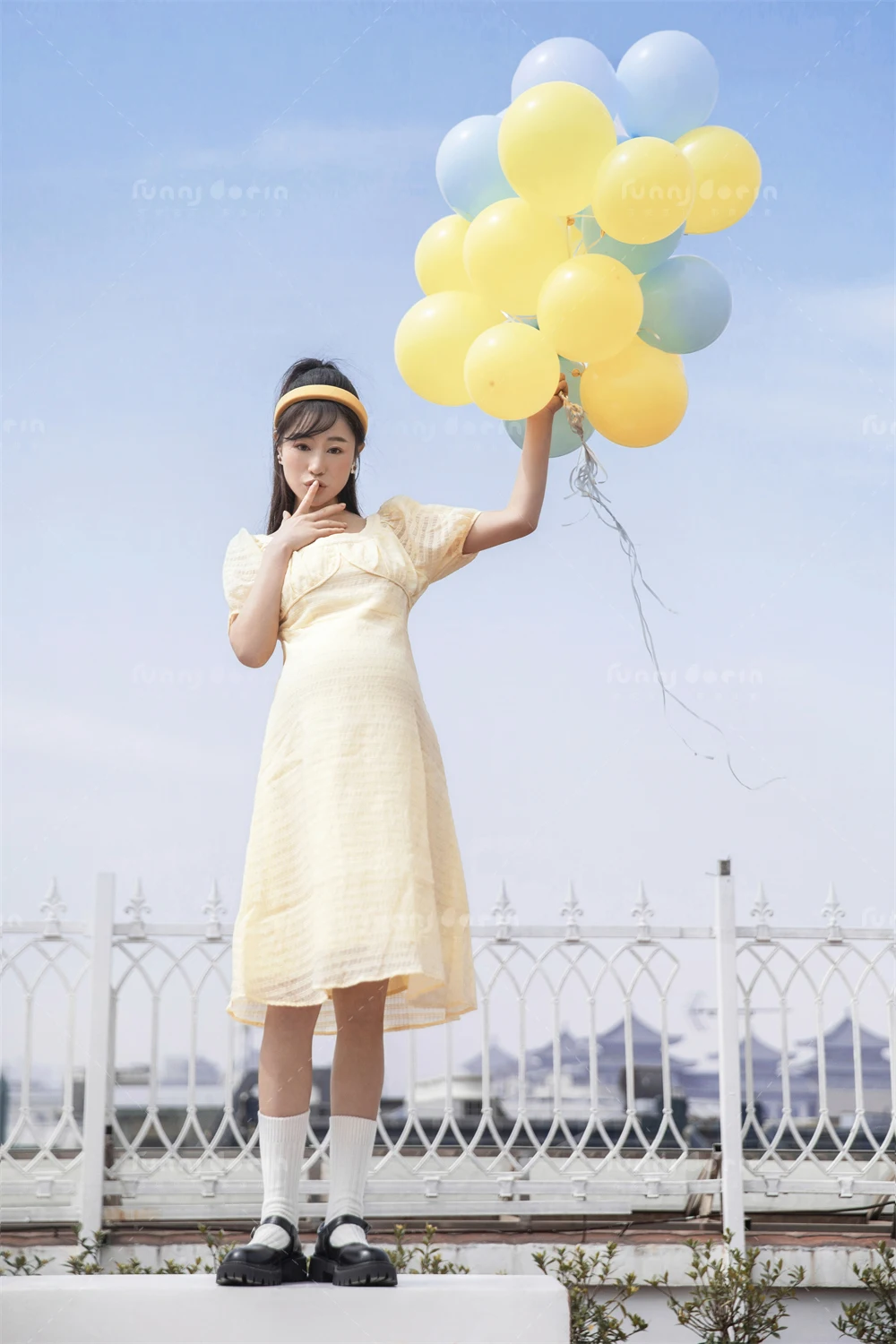 芳妮豆丁儿童摄影 日光万倾