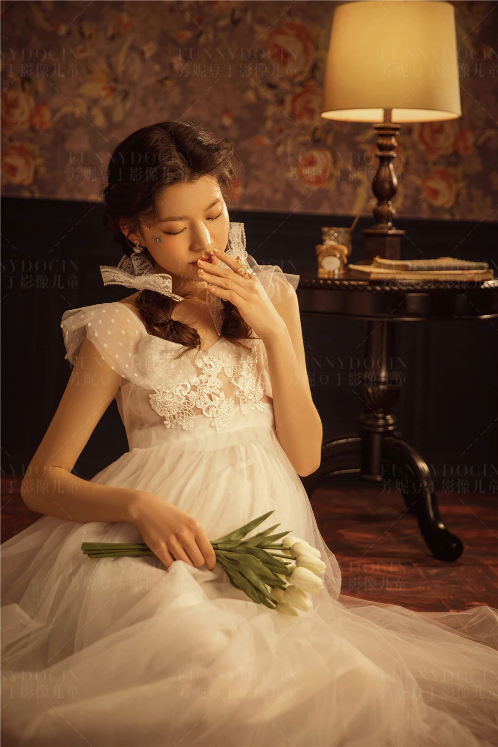 芳妮豆丁儿童摄影 日落晚意