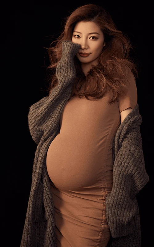 芳妮豆丁儿童摄影 咖啡暖冬