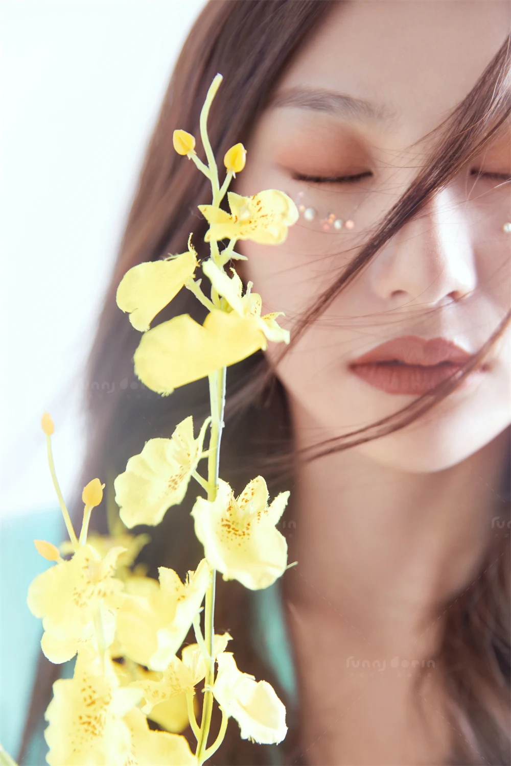 芳妮豆丁儿童摄影 霜结青蓝