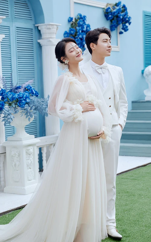 芳妮豆丁儿童摄影 蓝色大海传说