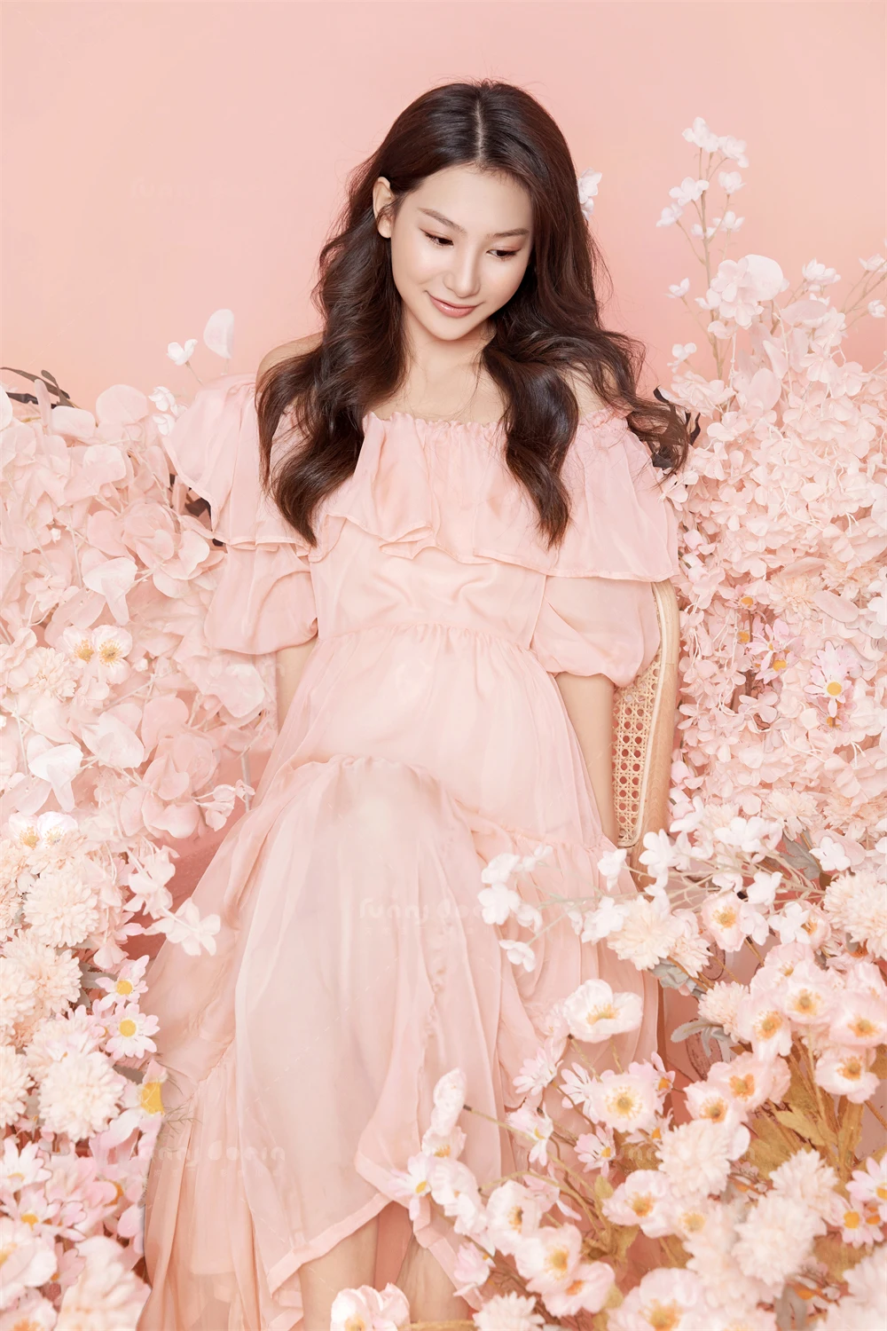 芳妮豆丁儿童摄影 樱花海岸