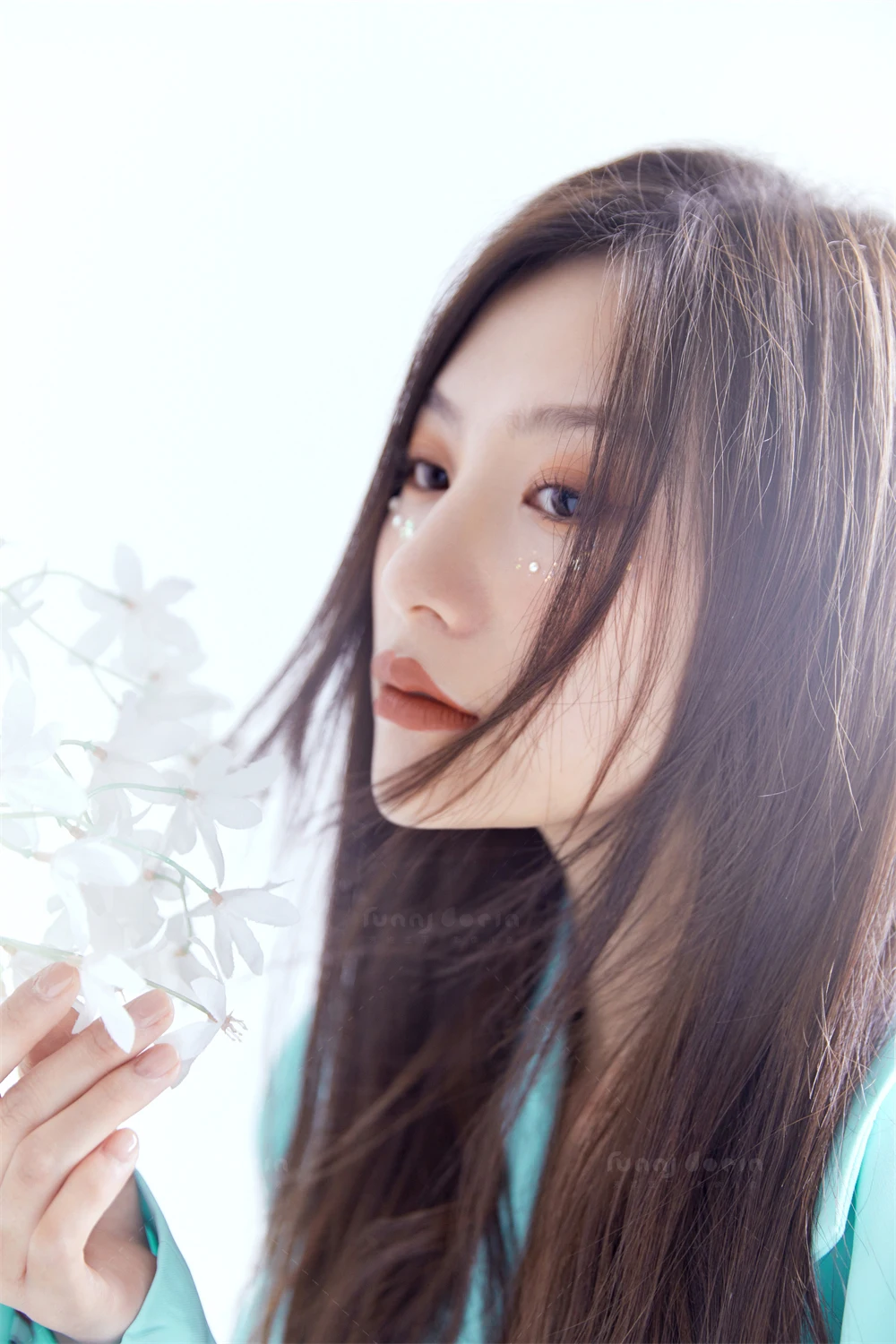 芳妮豆丁儿童摄影 霜结青蓝