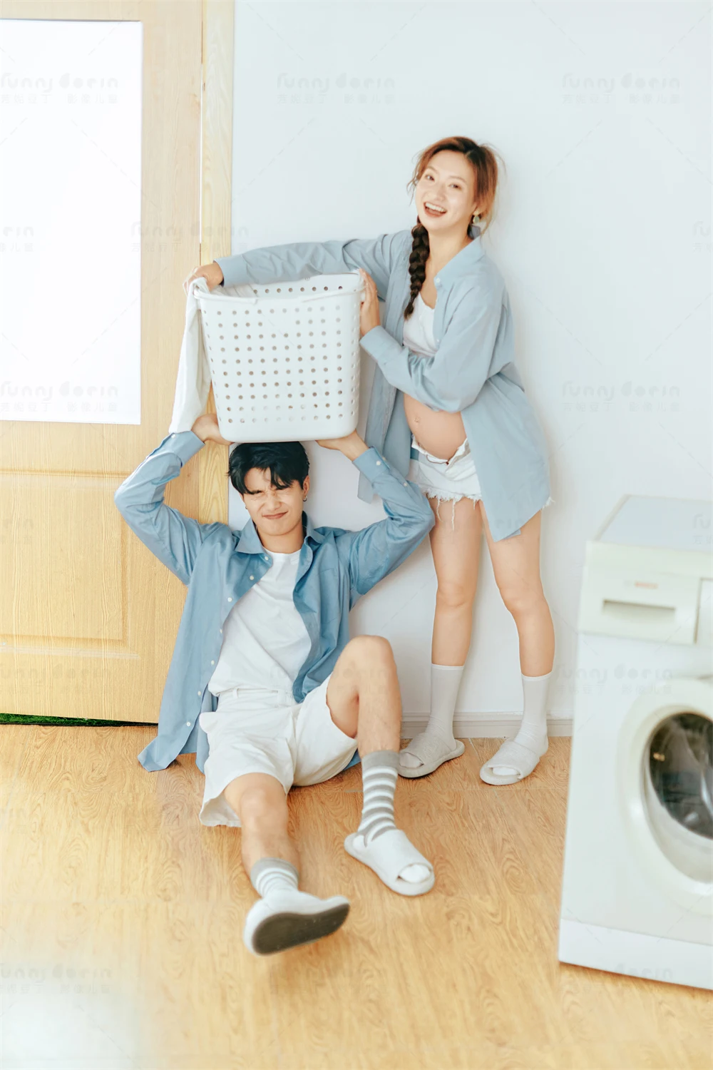 芳妮豆丁儿童摄影 熹微的清晨