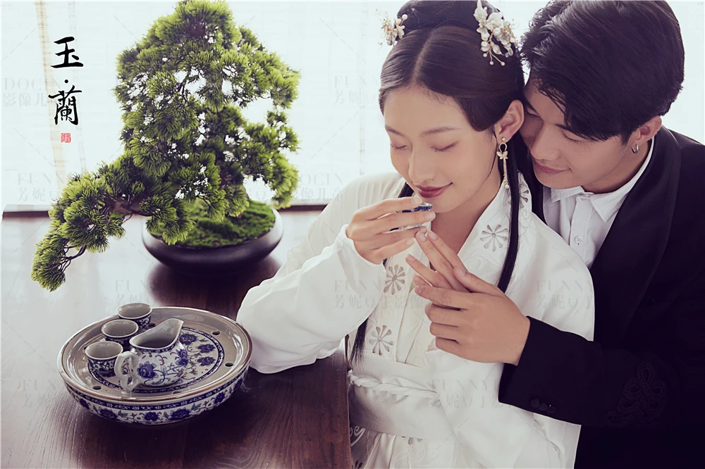 芳妮豆丁儿童摄影 玉兰暗香