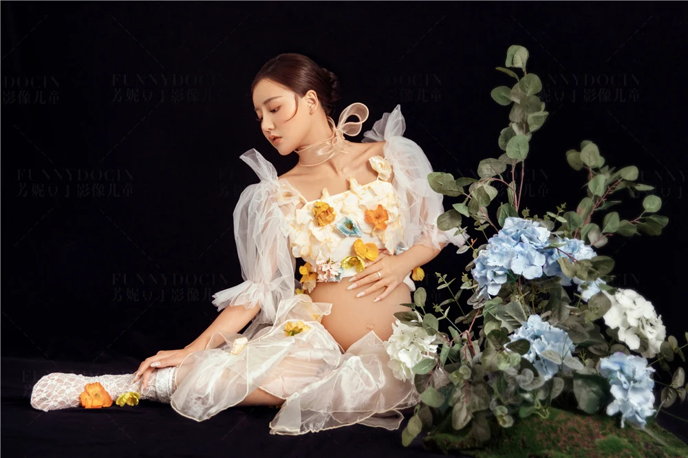 芳妮豆丁儿童摄影 花间惊鸿