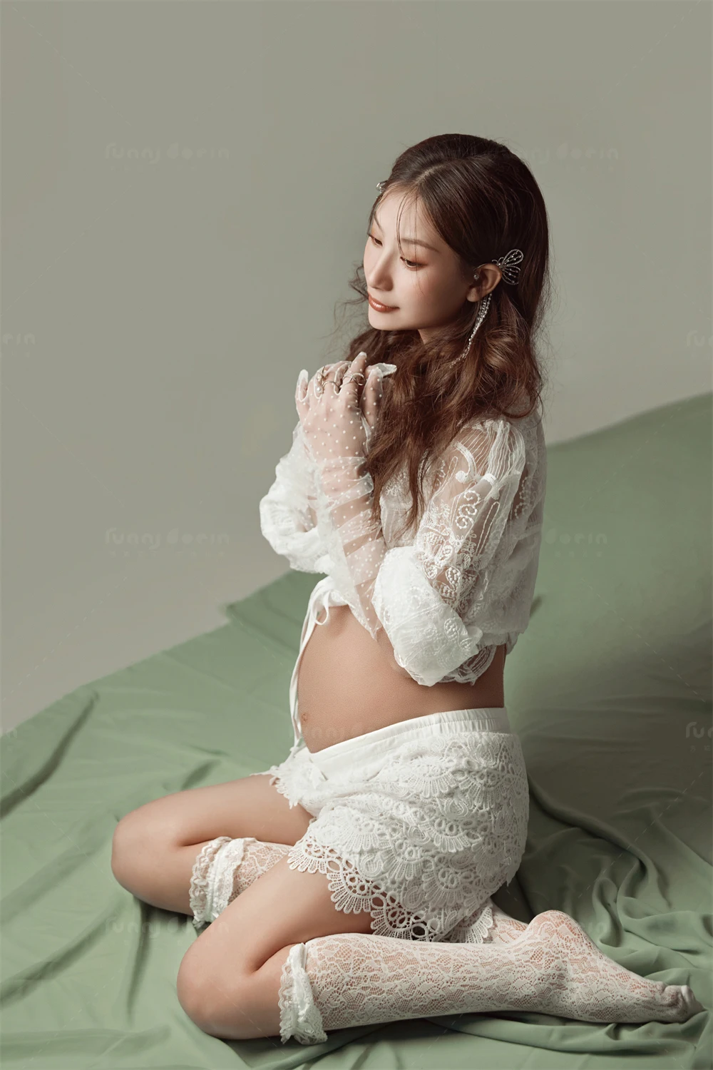 芳妮豆丁儿童摄影 檐下风铃