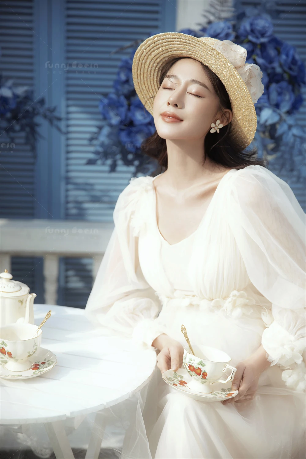 芳妮豆丁儿童摄影 高岭之花