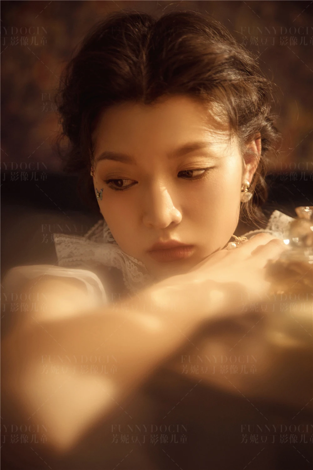 芳妮豆丁儿童摄影 日落晚意