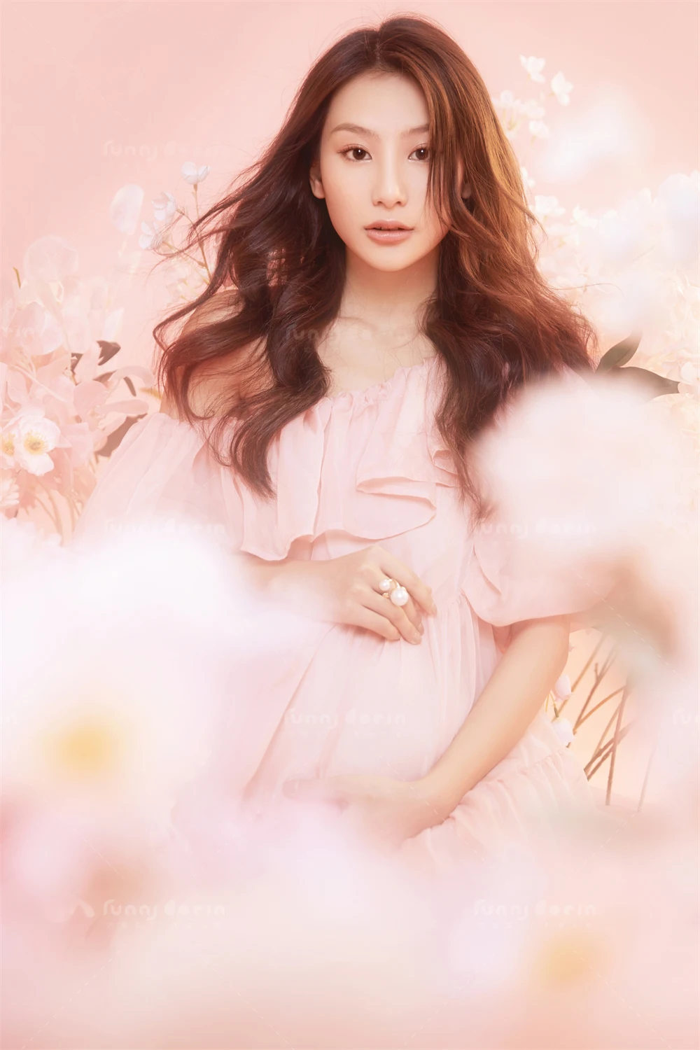 芳妮豆丁儿童摄影 樱花海岸