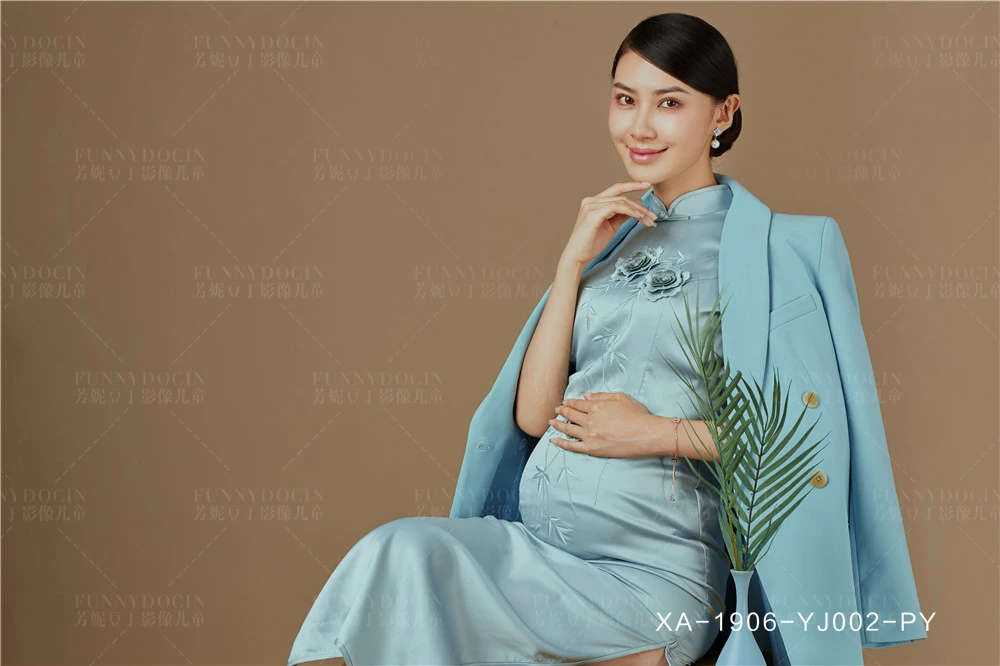 芳妮豆丁儿童摄影 纤手团扇