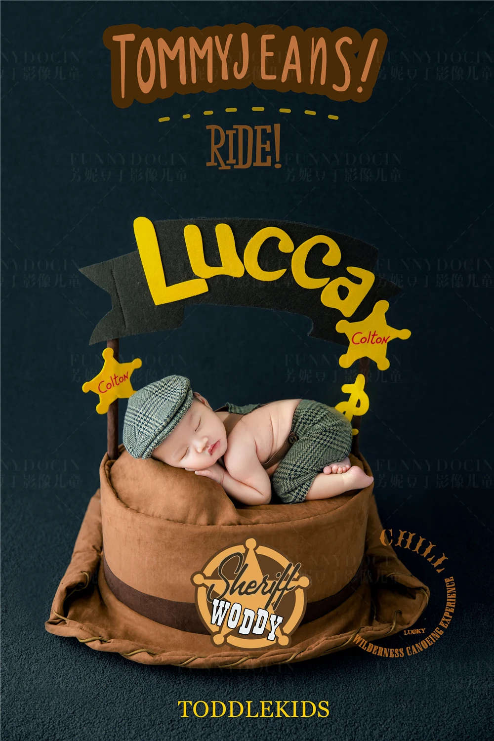 芳妮豆丁儿童摄影 西部牛仔