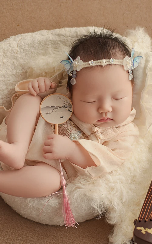 芳妮豆丁儿童摄影 琴心似玉