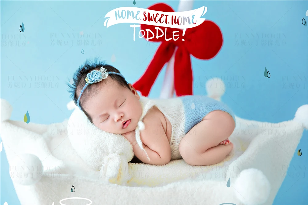 芳妮豆丁儿童摄影 纯真绒伞