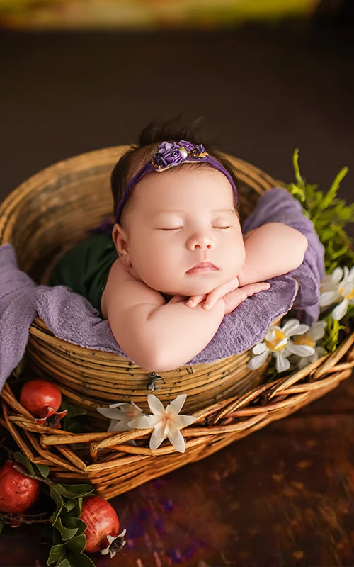 芳妮豆丁儿童摄影 石榴花开