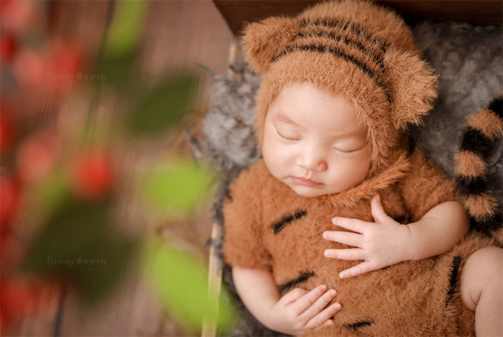 芳妮豆丁儿童摄影 萌虎呼啸