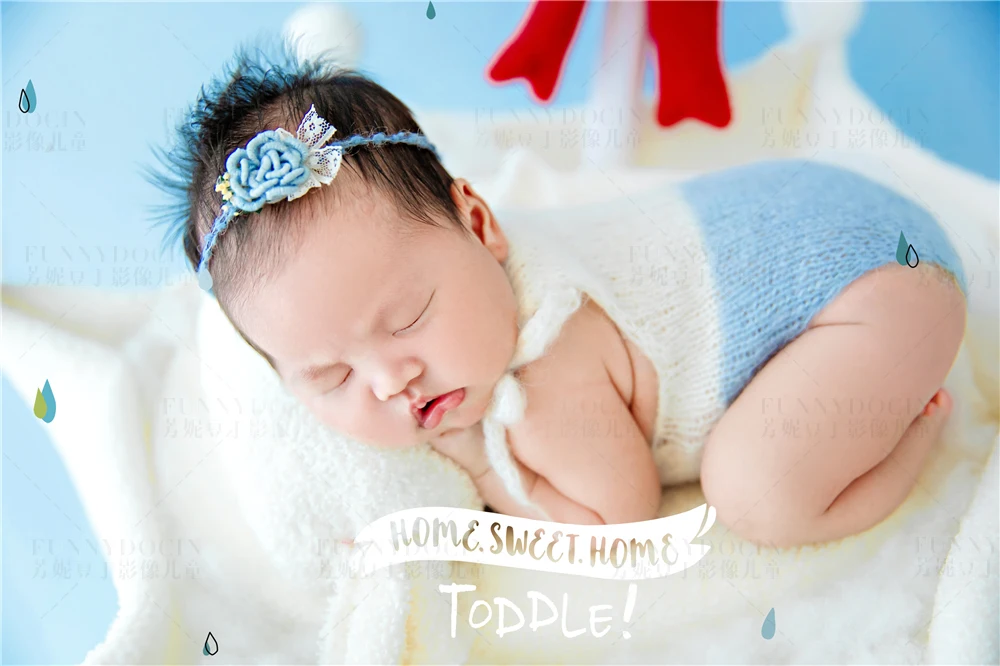 芳妮豆丁儿童摄影 纯真绒伞