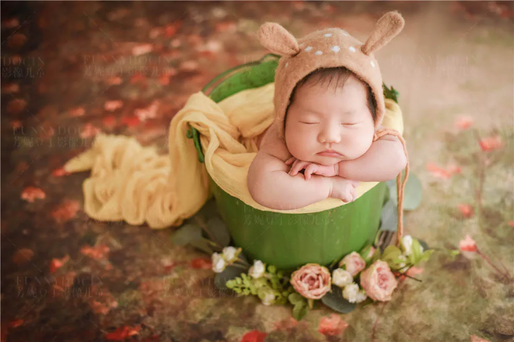 芳妮豆丁儿童摄影 森林小鹿