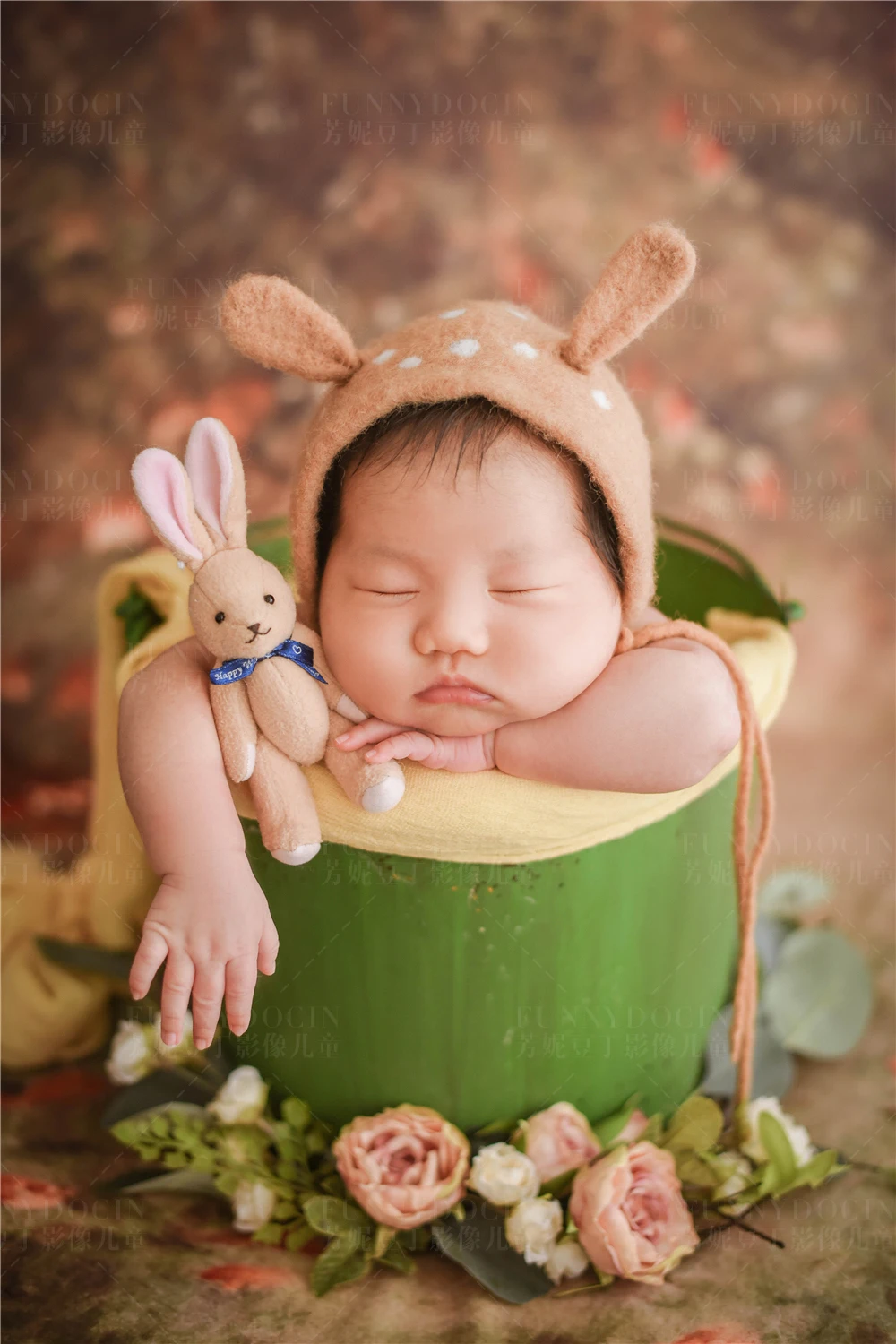 芳妮豆丁儿童摄影 森林小鹿