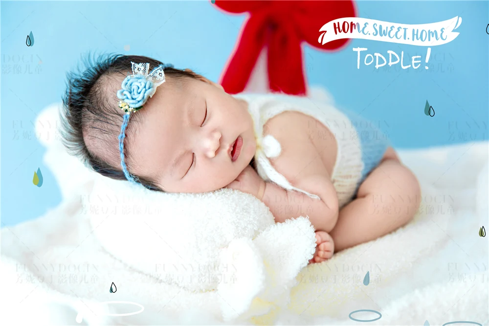 芳妮豆丁儿童摄影 纯真绒伞