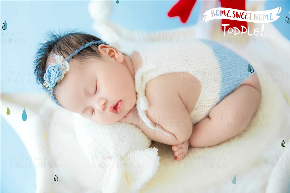 芳妮豆丁儿童摄影 纯真绒伞