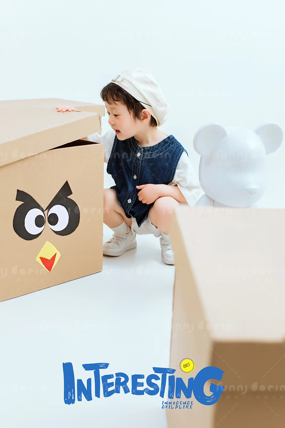 芳妮豆丁儿童摄影 黄桃