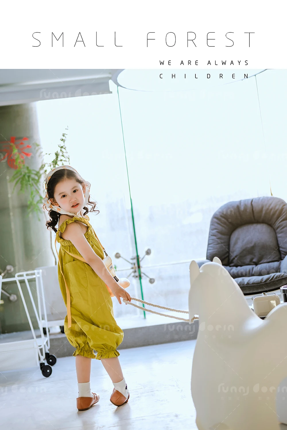 芳妮豆丁儿童摄影 毛毛咖喱