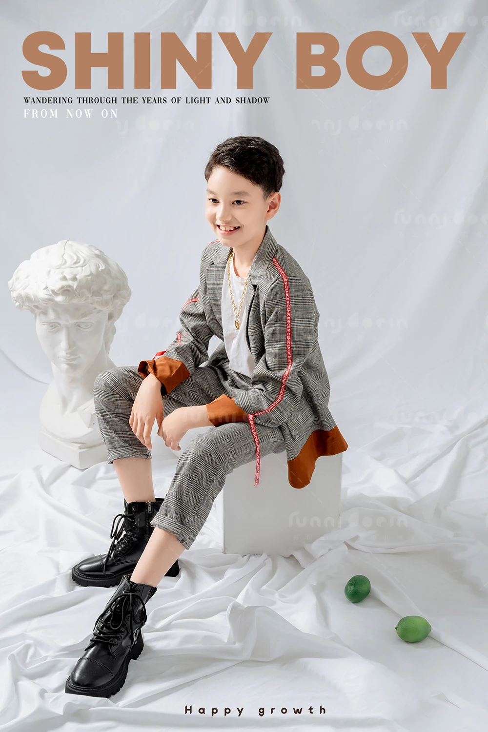 芳妮豆丁儿童摄影 兰天浥