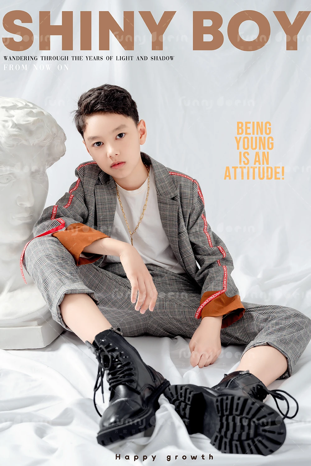 芳妮豆丁儿童摄影 兰天浥