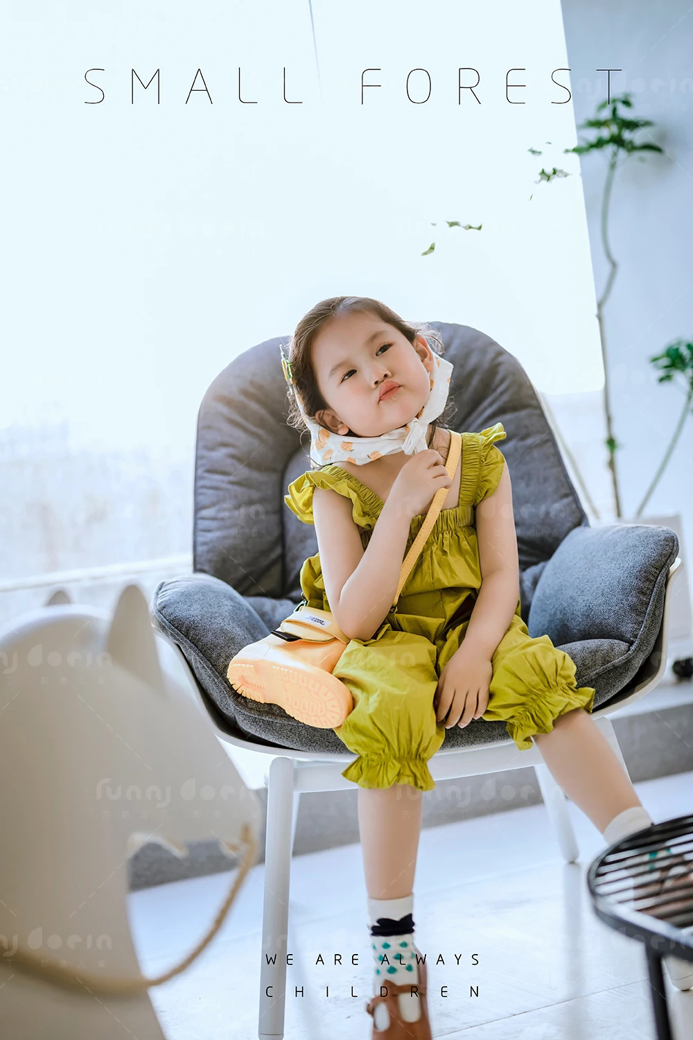 芳妮豆丁儿童摄影 毛毛咖喱