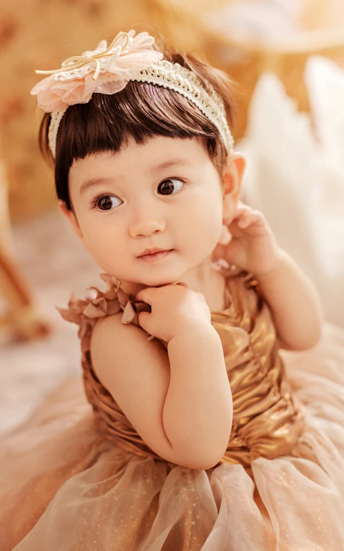 芳妮豆丁儿童摄影 香槟摇篮