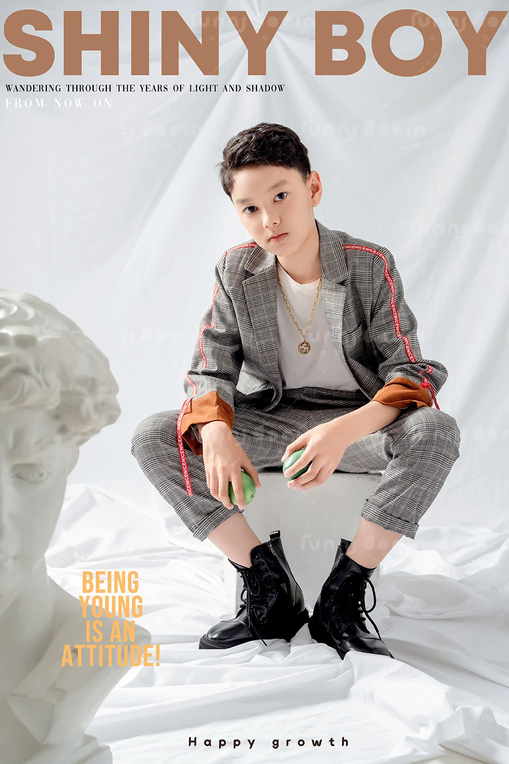 芳妮豆丁儿童摄影 兰天浥