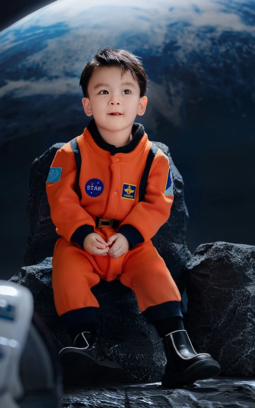 芳妮豆丁儿童摄影 独行月球