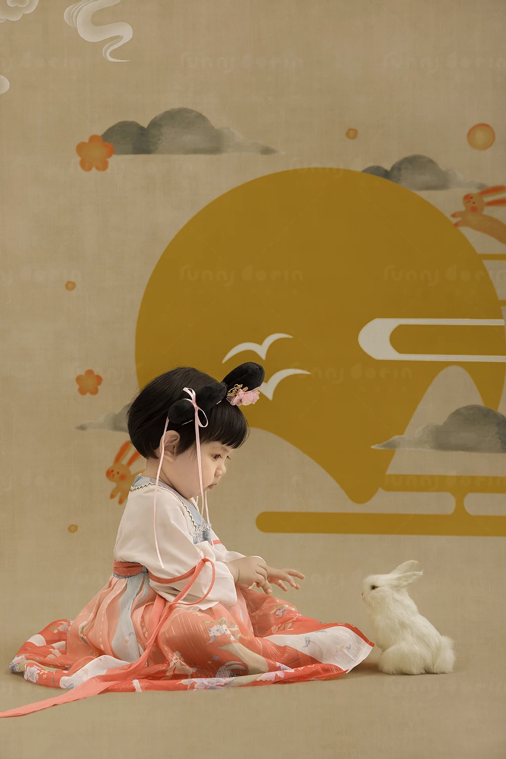 芳妮豆丁儿童摄影 共婵娟