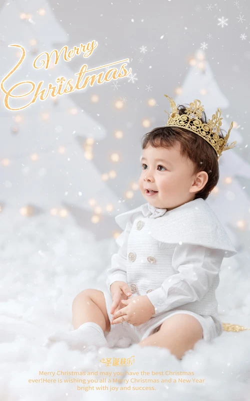 芳妮豆丁儿童摄影 圣诞许愿树