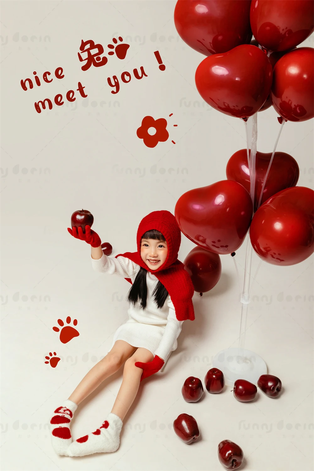 芳妮豆丁儿童摄影 小红帽