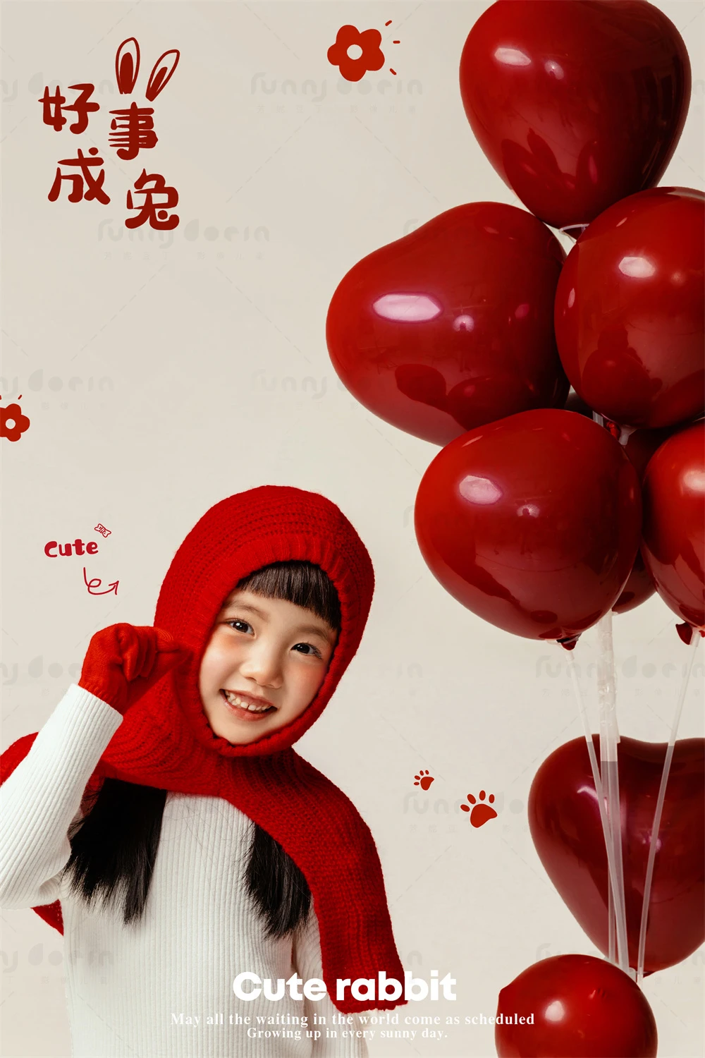 芳妮豆丁儿童摄影 小红帽