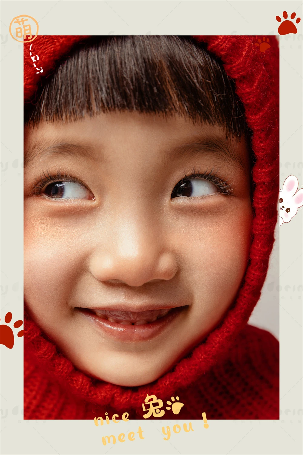 芳妮豆丁儿童摄影 小红帽