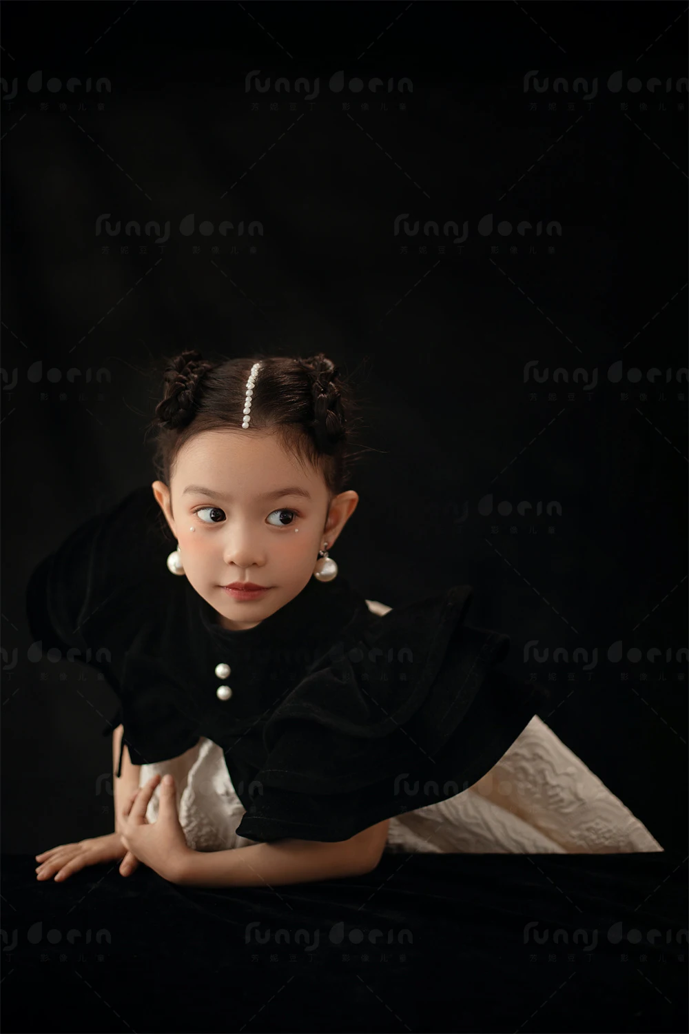 芳妮豆丁儿童摄影 珍珠女郎