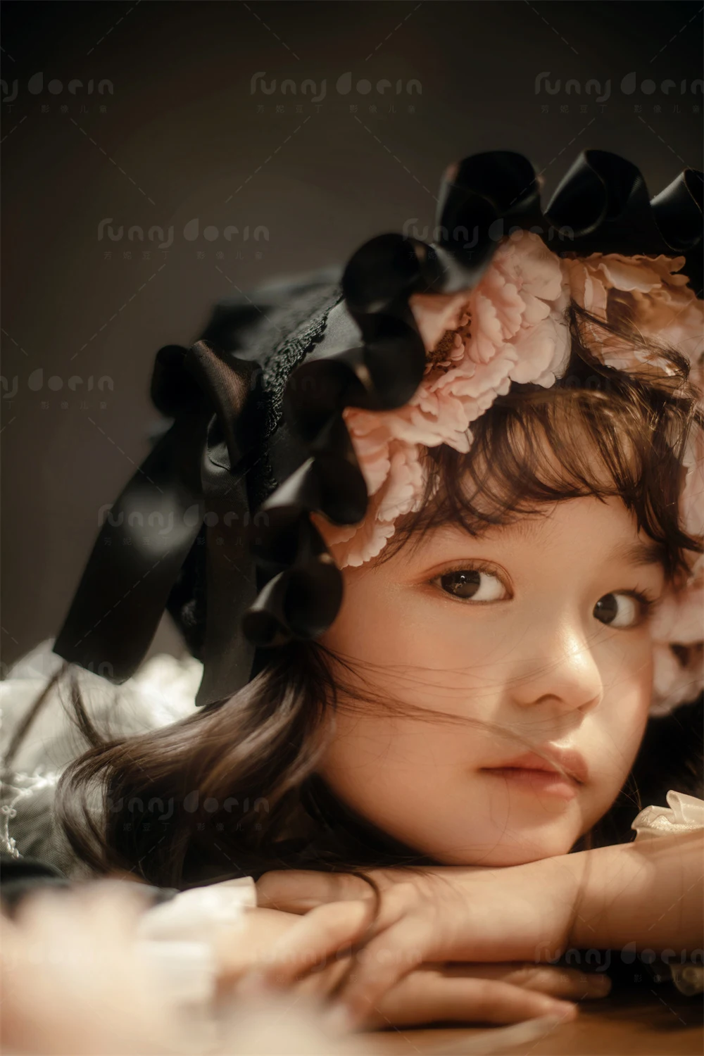 芳妮豆丁儿童摄影 克莉丝油画