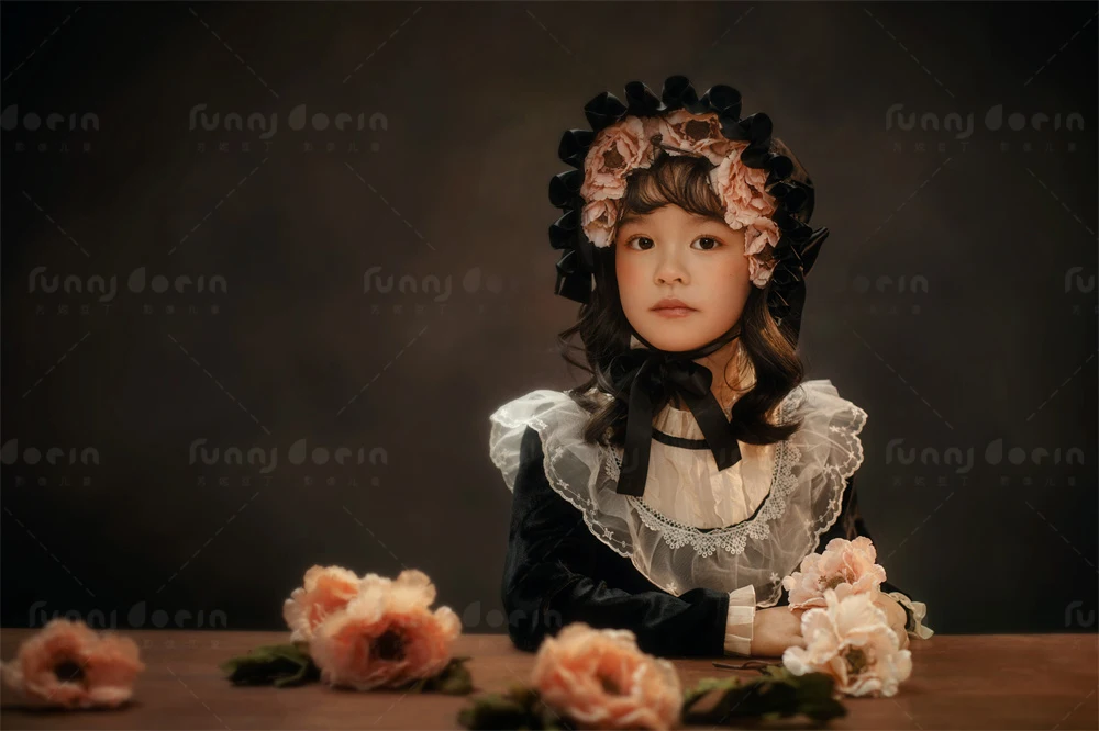 芳妮豆丁儿童摄影 克莉丝油画