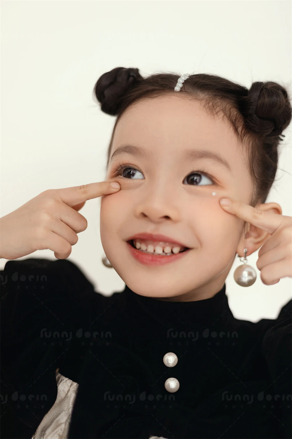 芳妮豆丁儿童摄影 珍珠女郎