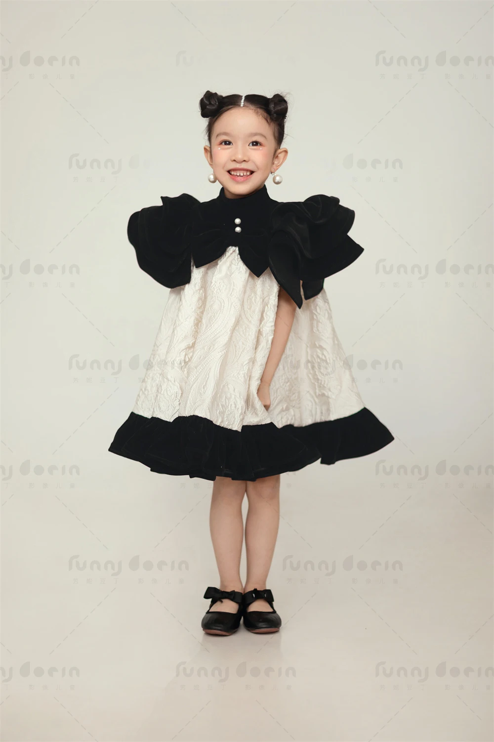 芳妮豆丁儿童摄影 珍珠女郎