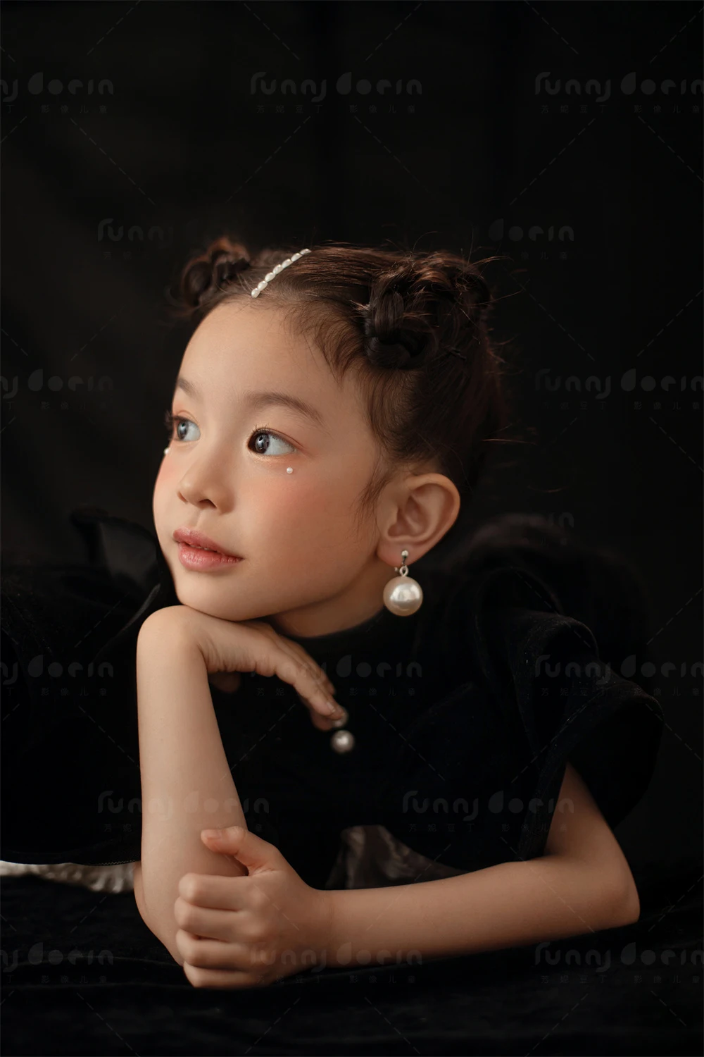 芳妮豆丁儿童摄影 珍珠女郎