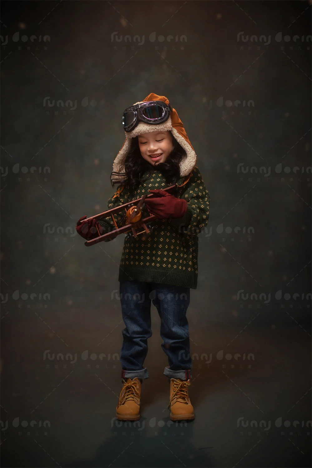 芳妮豆丁儿童摄影 梦想飞行家