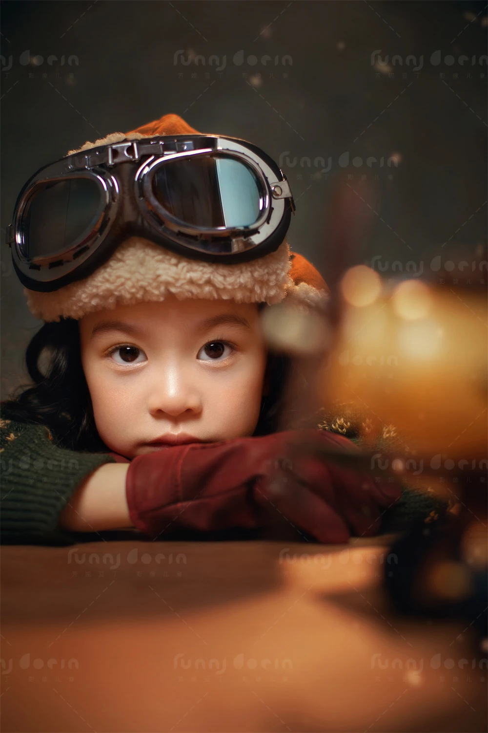 芳妮豆丁儿童摄影 梦想飞行家