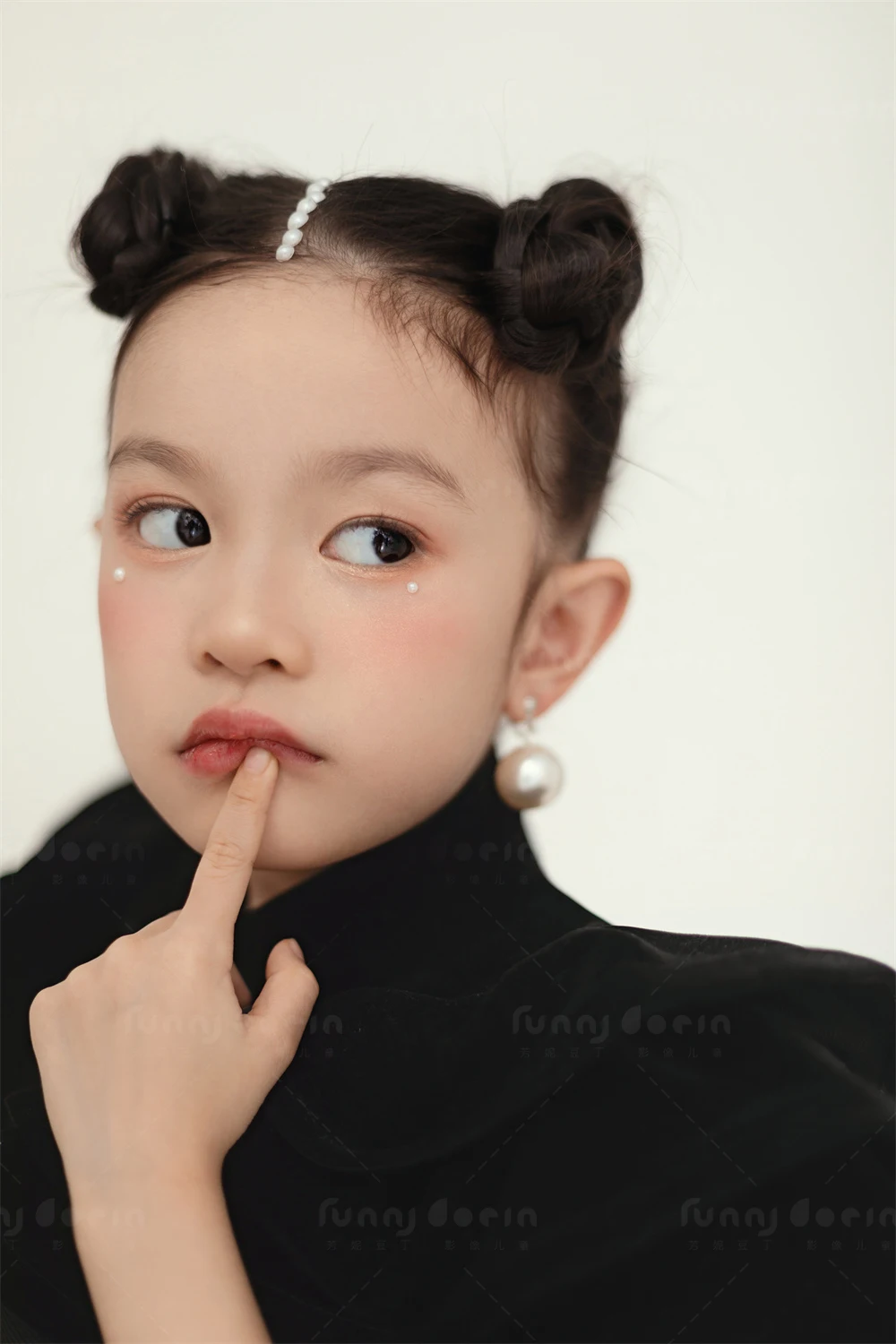 芳妮豆丁儿童摄影 珍珠女郎