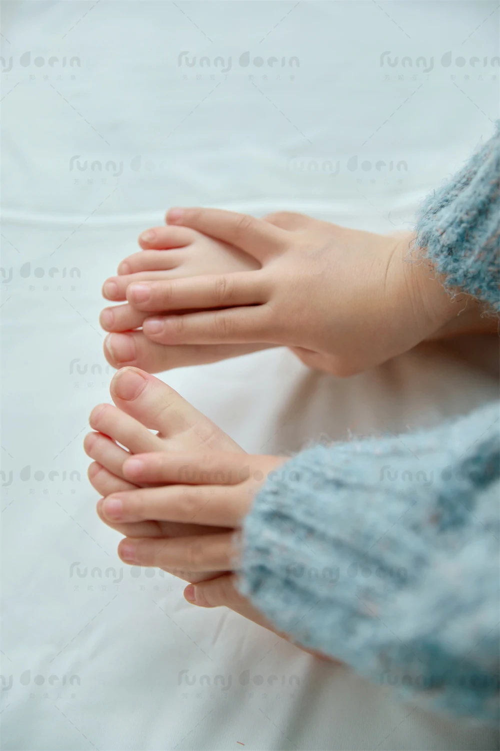 芳妮豆丁儿童摄影 蓝色幻想