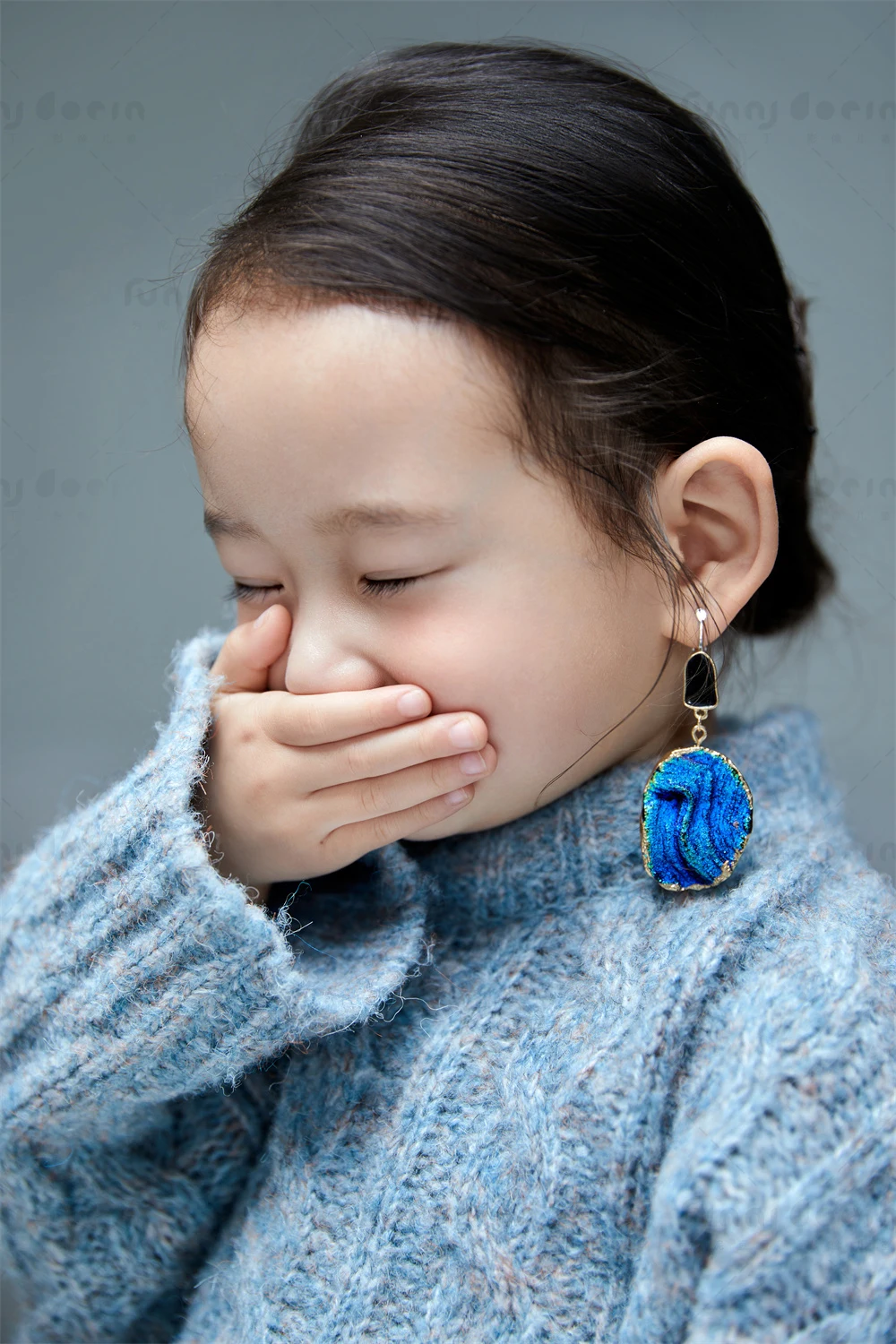 芳妮豆丁儿童摄影 蓝色幻想