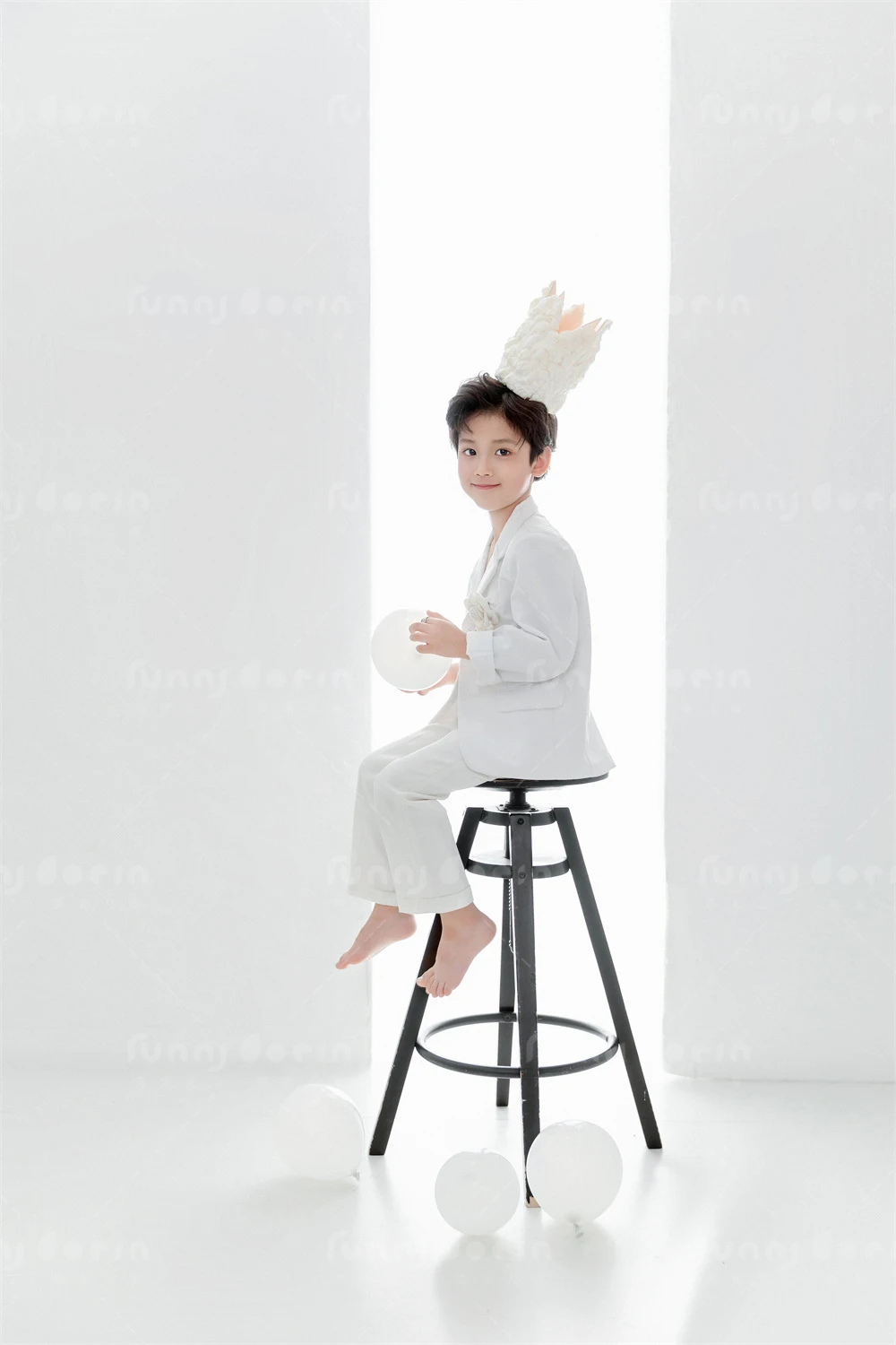 芳妮豆丁儿童摄影 自成焦点